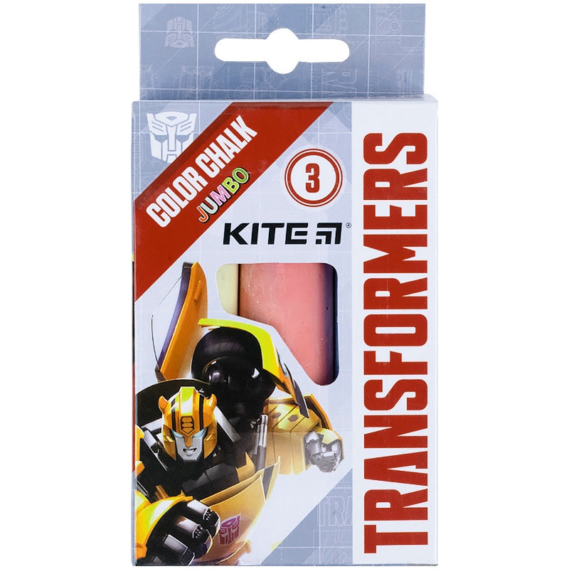 Color chalk Kite Jumbo Transformers TF21-077, 3 colors