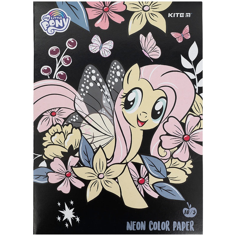 Color neon paper Kite My Little Pony LP21-252 (10 sheets/5 colors), A4