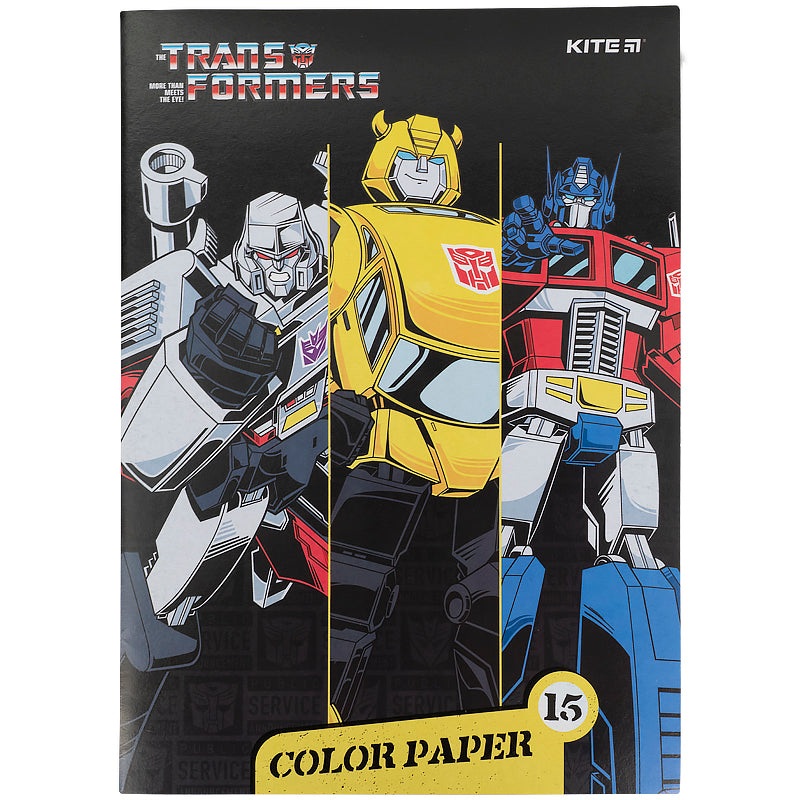 Color paper double-sided Kite Transformers TF21-250 (15 sheets/15 colors), 4