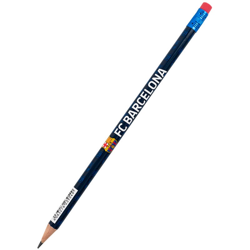 Graphite pencil with eraser Kite FC Barcelona BC25-056
