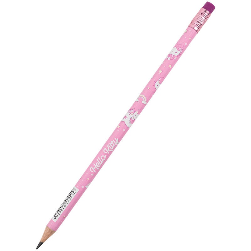 Graphite pencil with eraser Kite Hello Kitty HK25-056