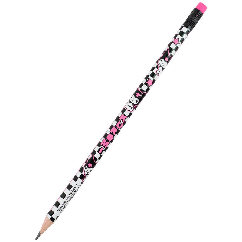 Graphite pencil with eraser Kite Kuromi HK25-056-2