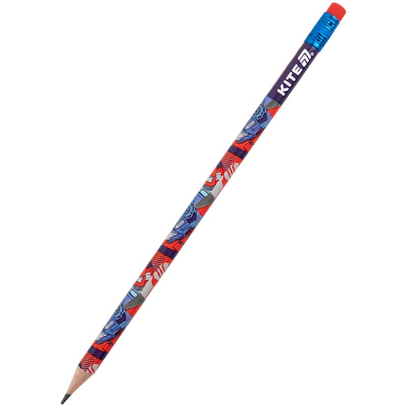 Graphite pencil with eraser Kite Transformers TF25-056