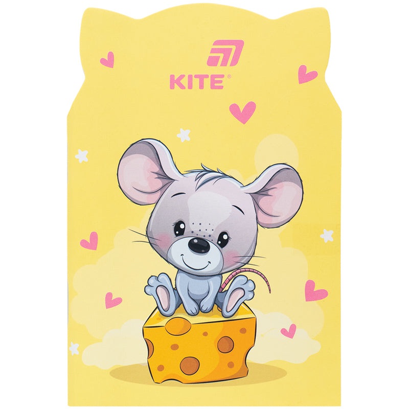 Notebook Kite Cheese Mouse K25-461-4, 48 sheets, squared