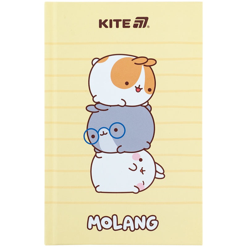 Notebook Kite Molang ML25-199, hard cover, 6, 80 sheets, squared