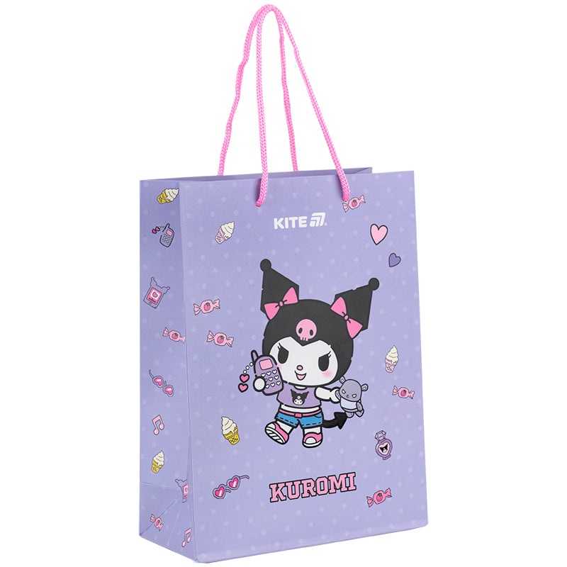 Paper gift bag Kite Kuromi HK25-265-2, 1824cm