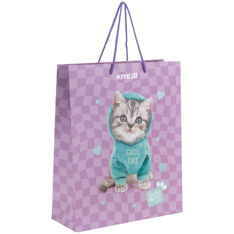 Paper gift bag Kite Studio Pets SP25-266, 2632cm