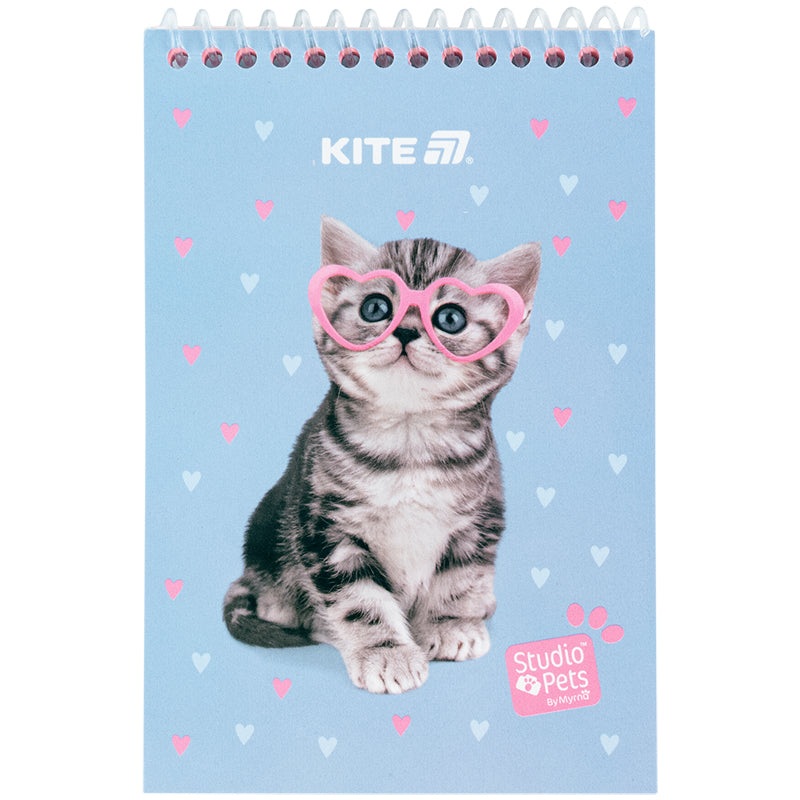 Spiral notebook Kite Studio Pets SP25-196, 6, 48 sheets, blank