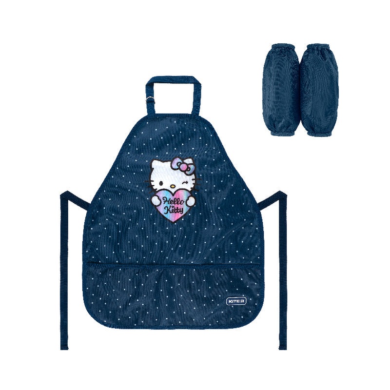 Apron with sleeve protectors Kite Hello Kitty HK22-161