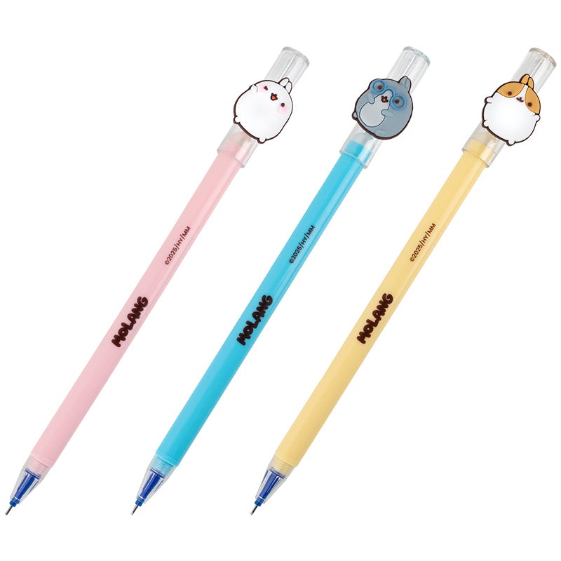 Gel pen write-erase Kite Molang ML25-352, blue