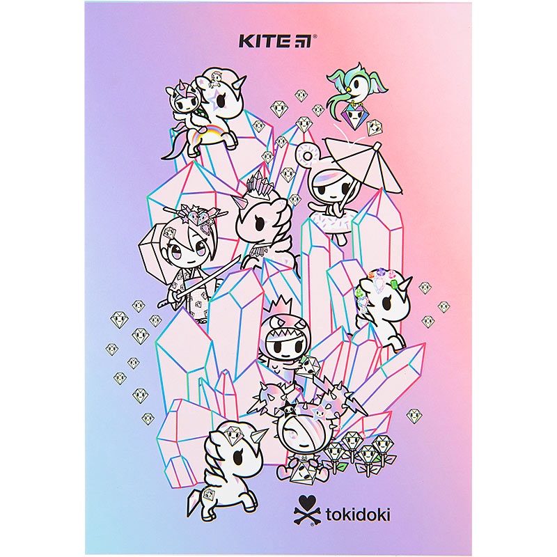 Notepad Kite tokidoki TK22-194-1, A5, 50 sheets, squared