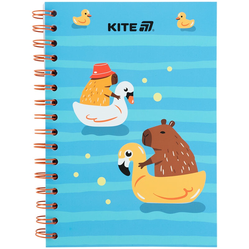 Spiral notebook Kite Cute 2 K25-1911-2, 5, 80 sheets, squared