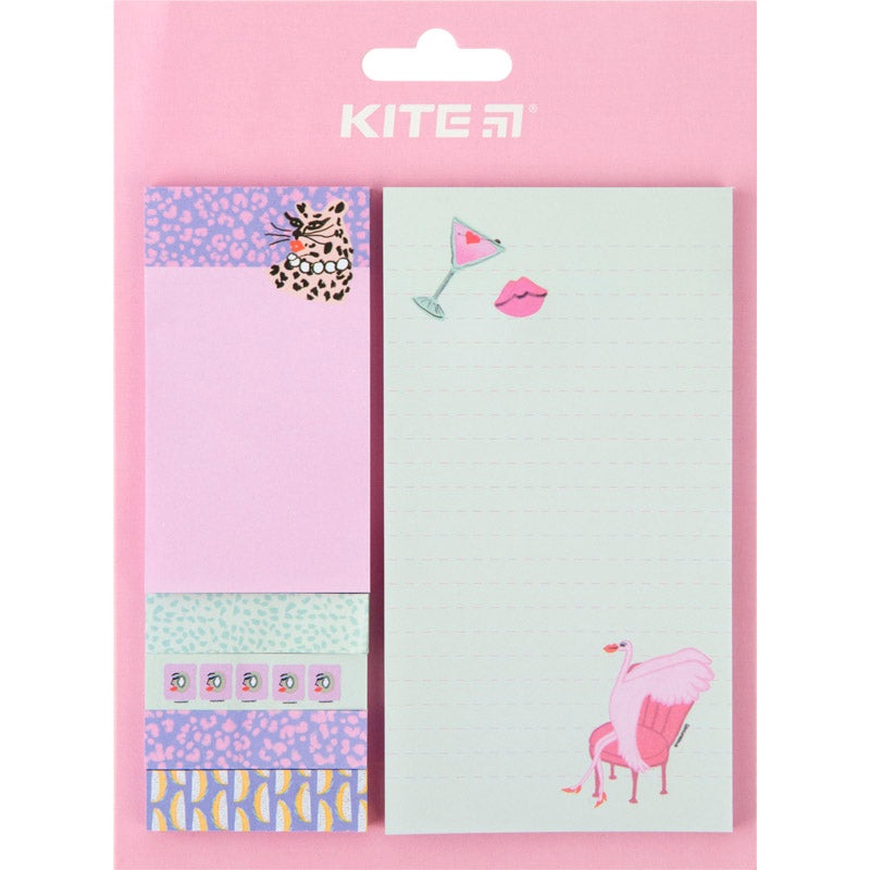 Sticky notes Kite BBH K22-299-3, set