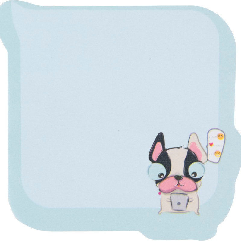 Sticky notes Kite Chat dog K22-298-4, 7070 mm, 50 sheets
