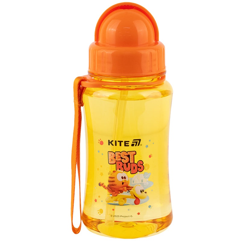 Water bottle Kite Garfield GF25-399, 350 ml, orange