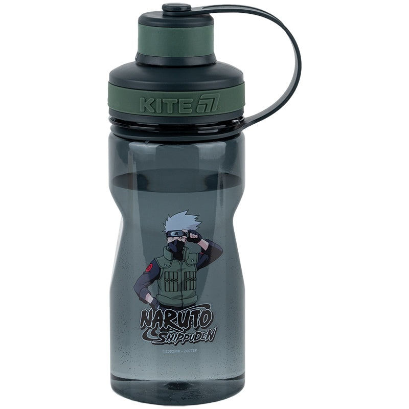 Water bottle Kite Naruto NR25-397, 500 ml, grey