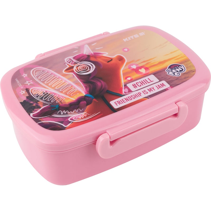 Lunchbox with fork and spoon Kite My Little Pony LP22-163, 750 ml