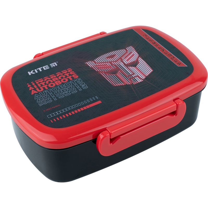 Lunchbox with fork and spoon Kite Transformers TF22-163, 750 ml