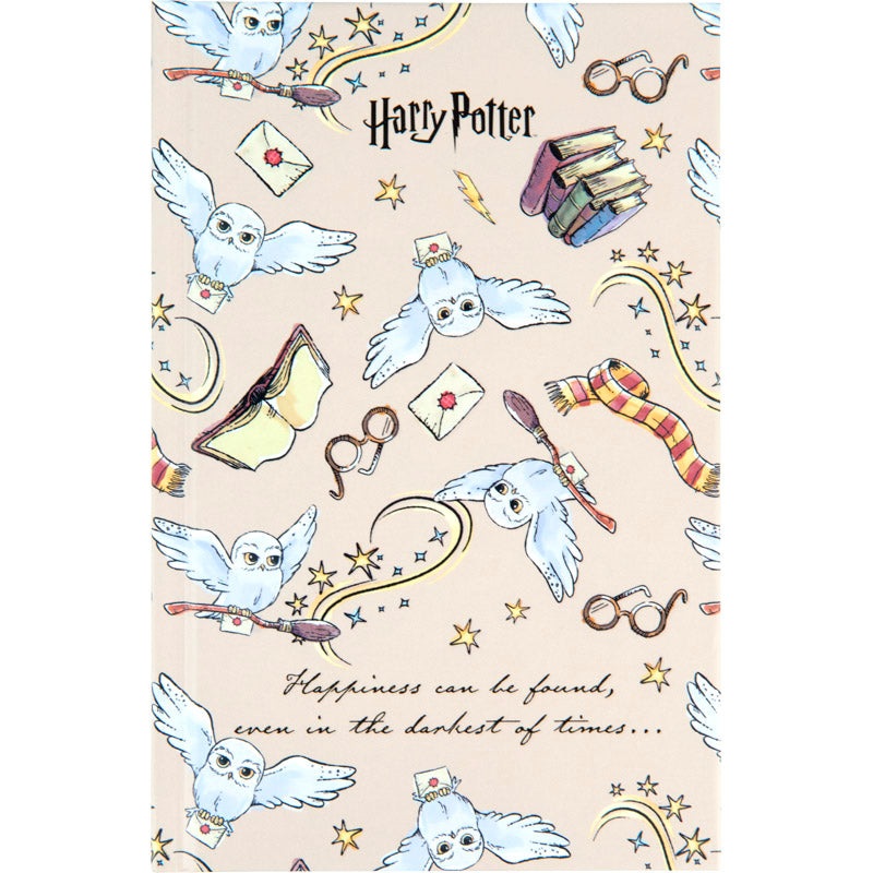 Notebook Kite Harry Potter HP23-199-2, hard cover, 6, 80 sheets, squared