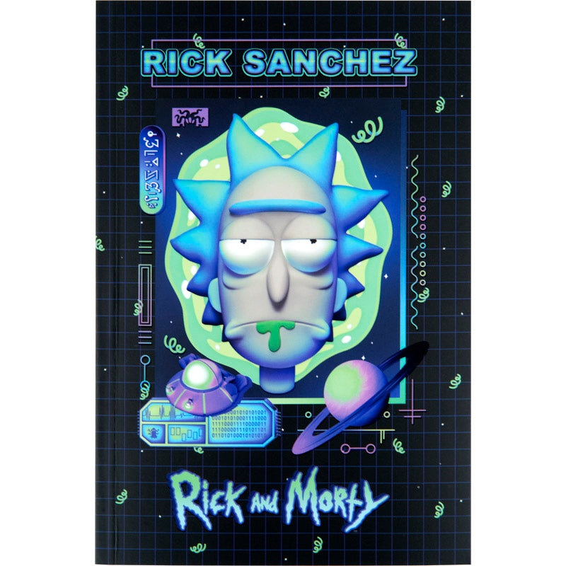 Notebook Kite Rick and Morty RM23-193-1, thermobinder, 5, 64 sheets, blank
