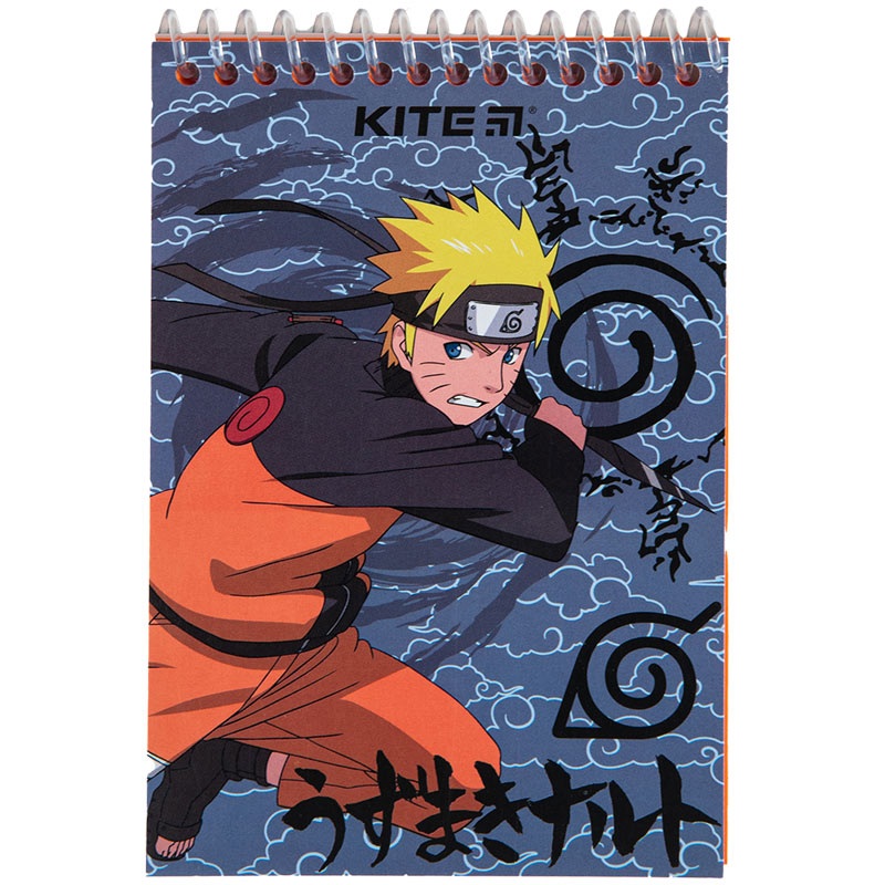 Spiral notebook Kite Naruto NR23-196-2, 6, 48 sheets, blank