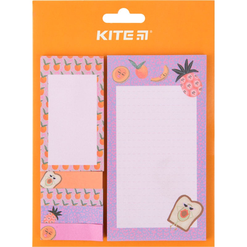 Sticky notes Kite BBH K22-299-4, set