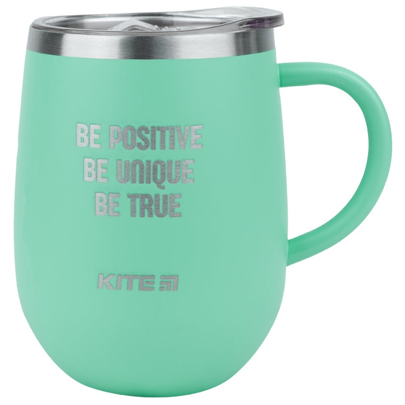 Thermomug Kite Be positive K22-378-02-2, 360 ml, turquoise