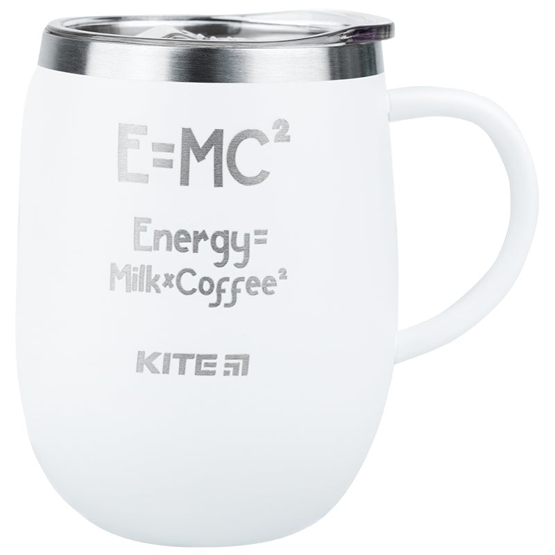 Thermomug Kite Energy Milk Coffee K22-378-03-2, 360 ml, white
