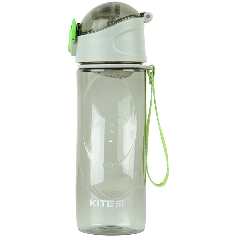 Water bottle Kite K22-400-04, 530 ml, grey-green
