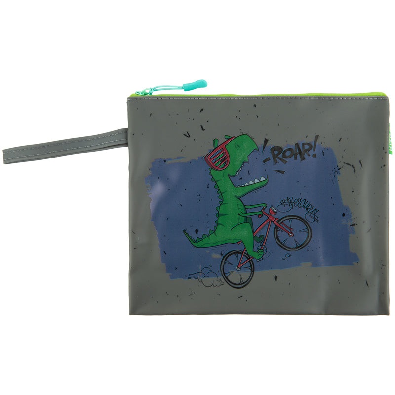 Zipper bag Kite Dino K22-469-02, B5