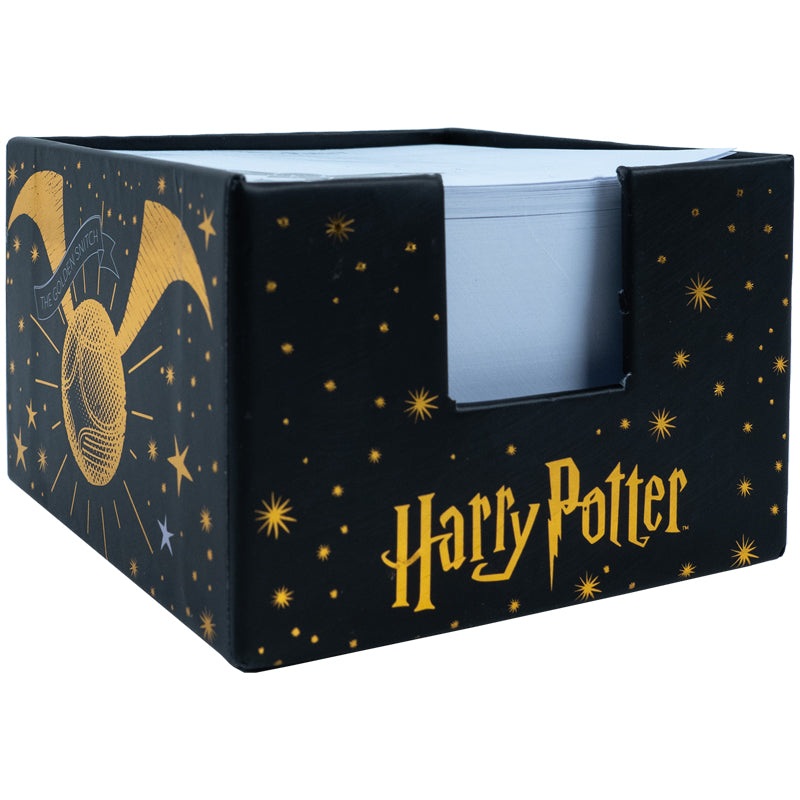 Note papers in cardboard holder Kite Harry Potter HP23-416, 400 sheets