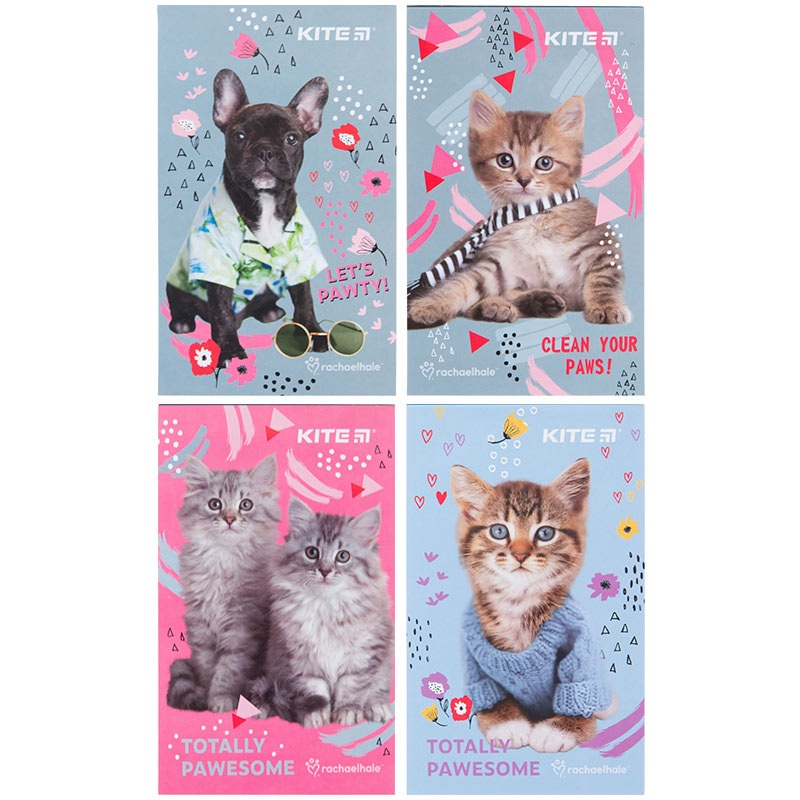 Notepad Kite Rachael Hale R23-195, A6, 50 sheets, blank