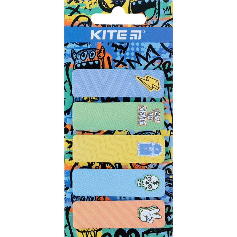 Page paper markers Kite Urban K23-480-2, 100 pcs, 51550 mm