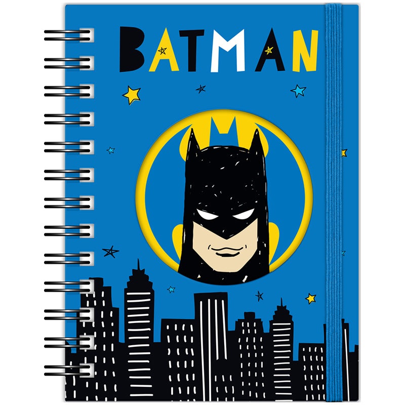 Spiral notebook Kite DC Comics DC23-229, 6, 80 sheets, squared