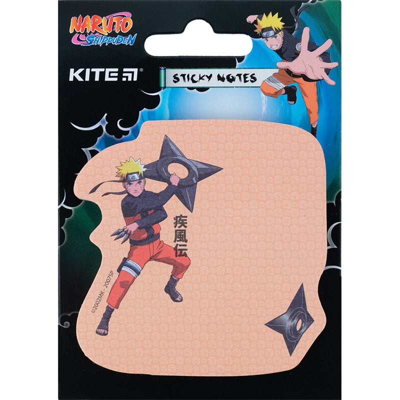 Sticky notes Kite Naruto NR23-298-3, 7070 mm, 50 sheets
