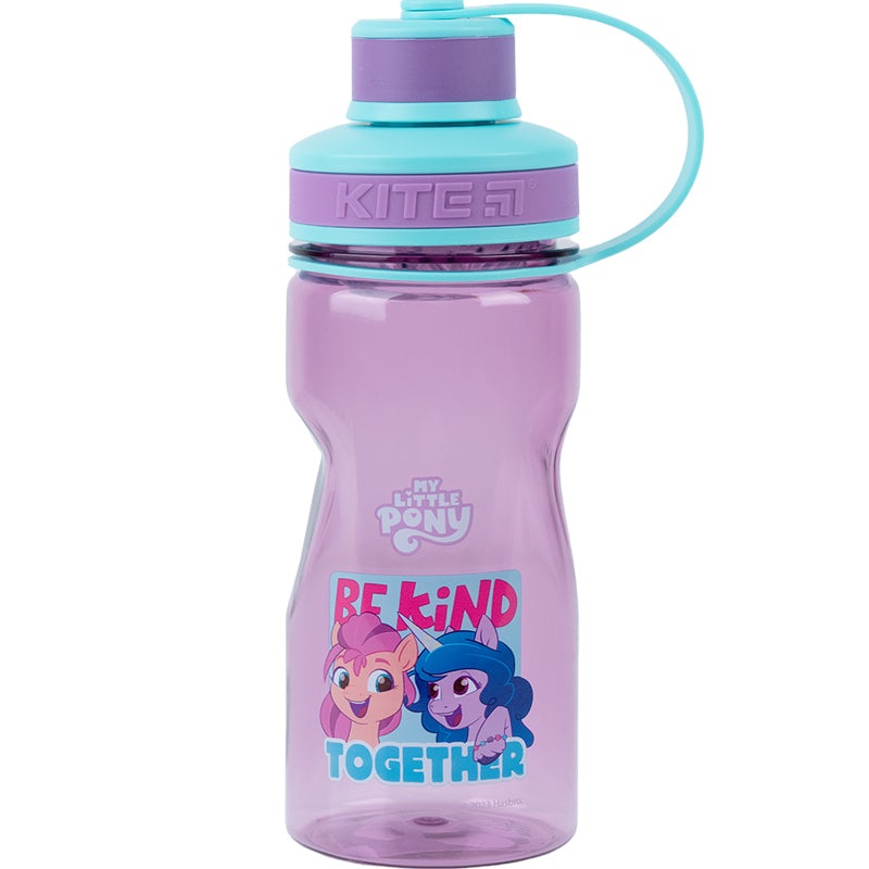 Water bottle Kite My Little Pony LP23-397, 500 ml, violet