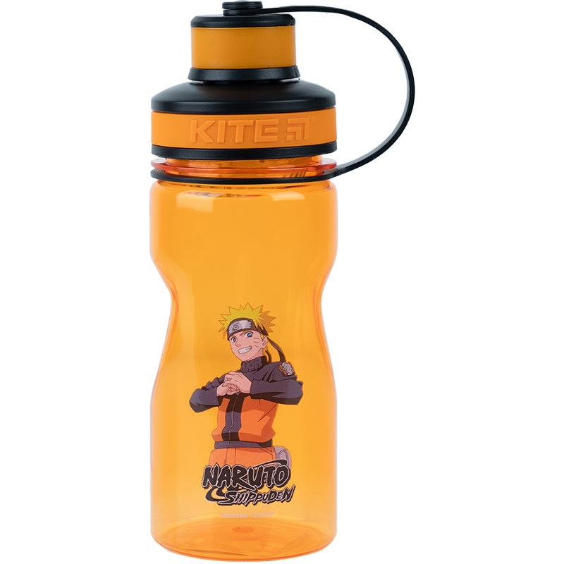 Water bottle Kite Naruto NR23-397, 500 ml, orange