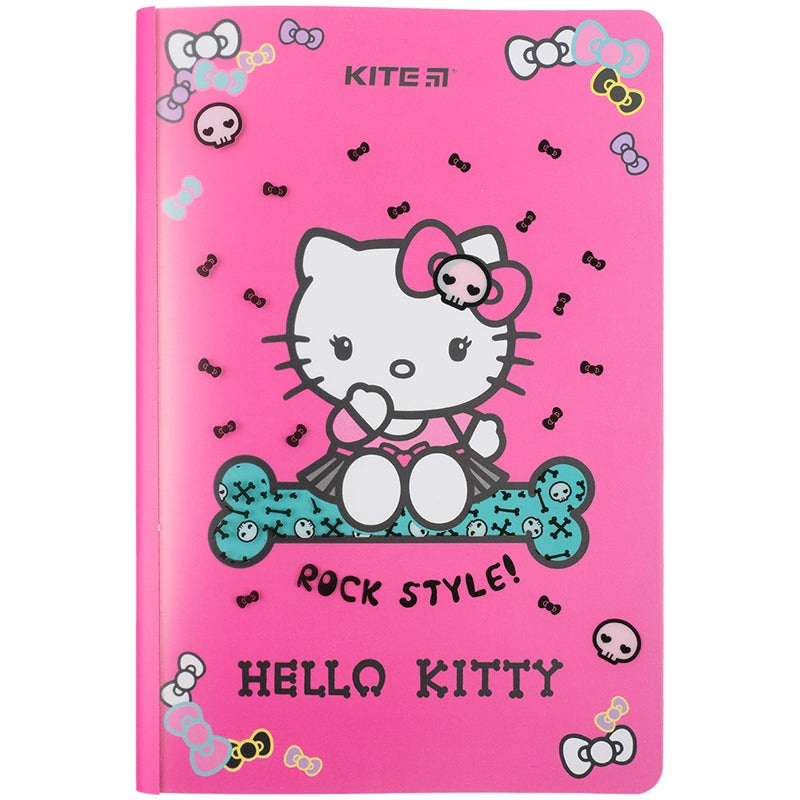 Notebook platic double cover Kite Hello Kitty HK23-460, 5+, 40 sheets