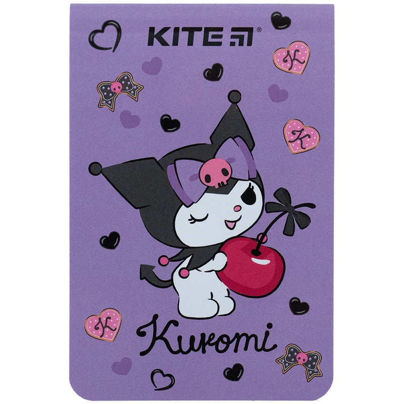 Notepad Kite Kuromi HK23-224, 48 sheets, squared