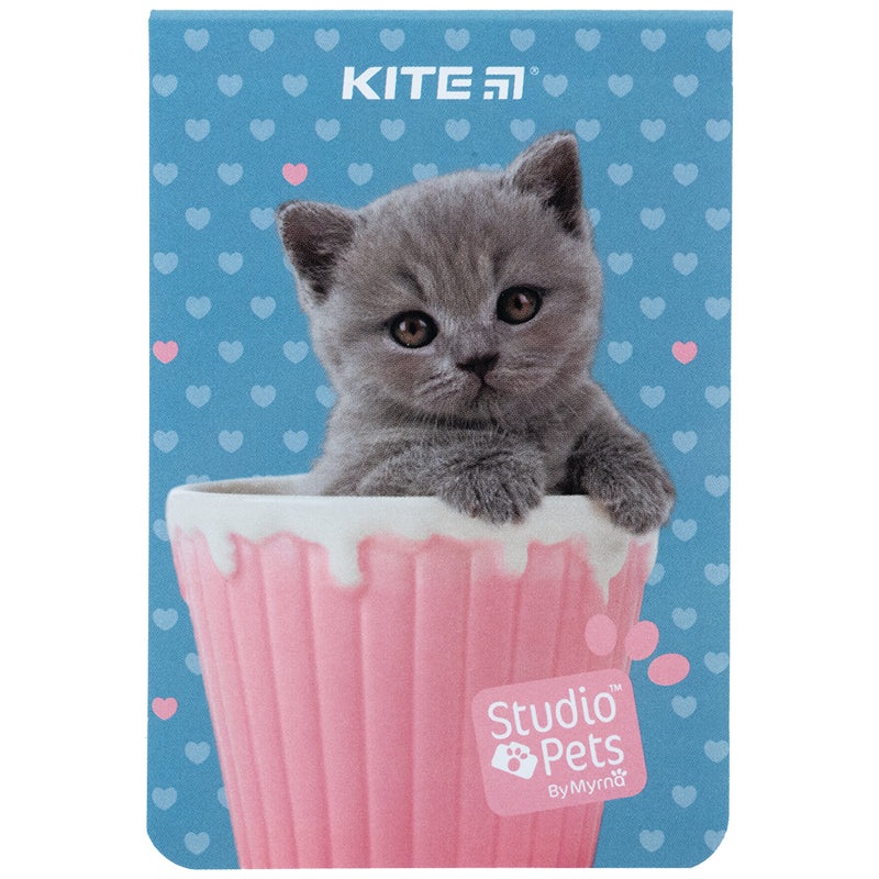 Notepad Kite Studio Pets SP23-224, 48 sheets, squared