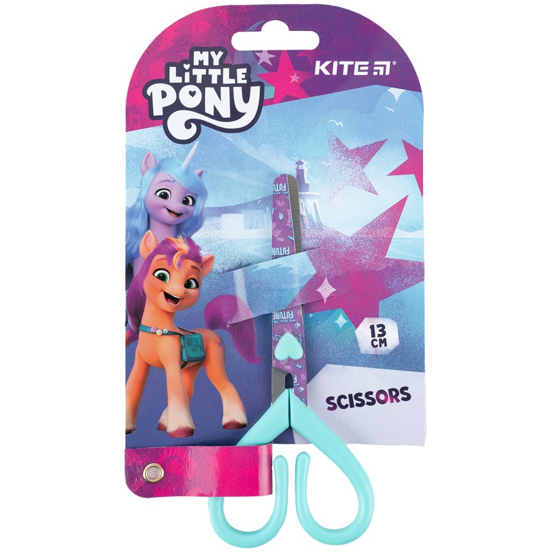 Scissors for children with print on the blade Kite My Little Pony LP23-121, 13 cm
