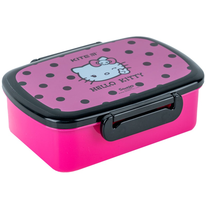 Lunchbox with fork and spoon Kite Hello Kitty HK24-163, 750 ml