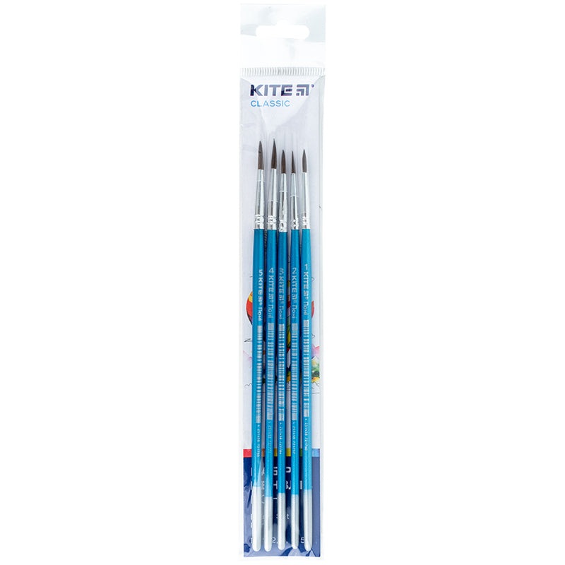 Set of brushes Kite Classic K-345 (pony round 1, 2, 3, 4, 5)