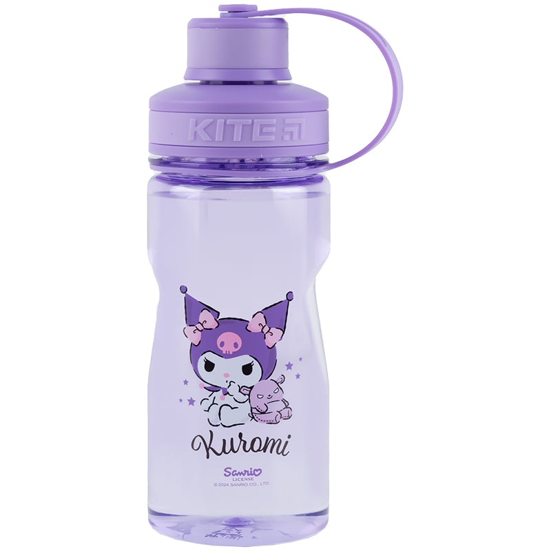Water bottle Kite Kuromi HK24-397, 500 ml, violet