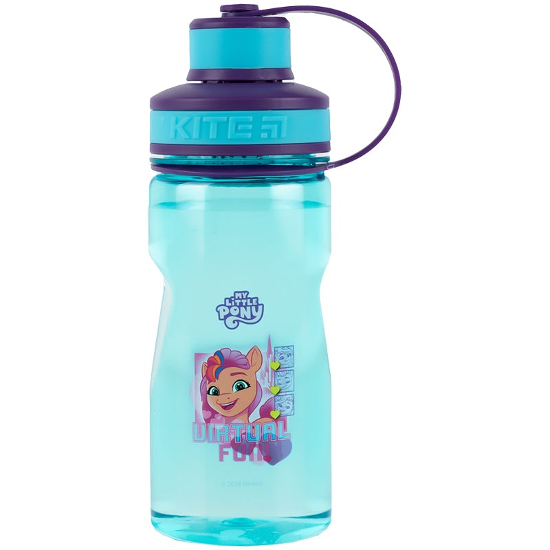 Water bottle Kite My Little Pony LP24-397, 500 ml, turquoise