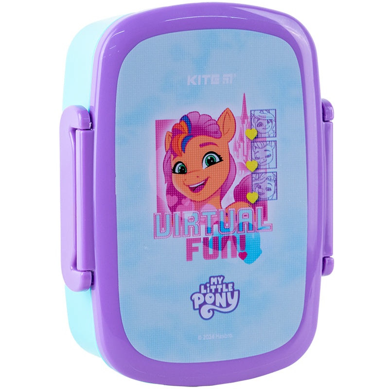 Lunchbox with fork and spoon Kite My Little Pony LP24-163, 750 ml