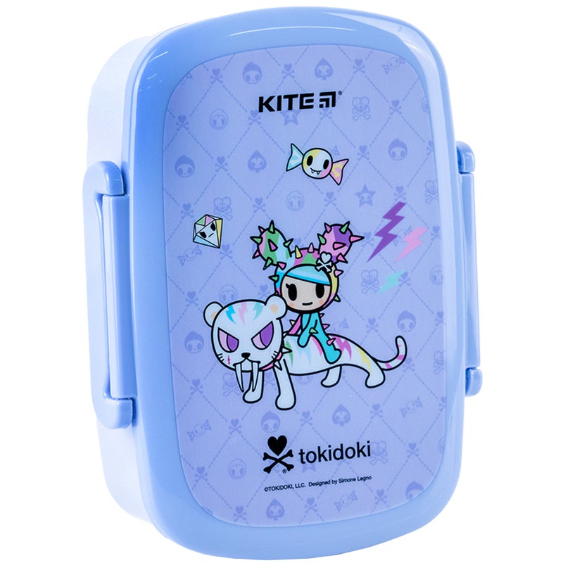 Lunchbox with fork and spoon Kite tokidoki TK24-163, 750 ml