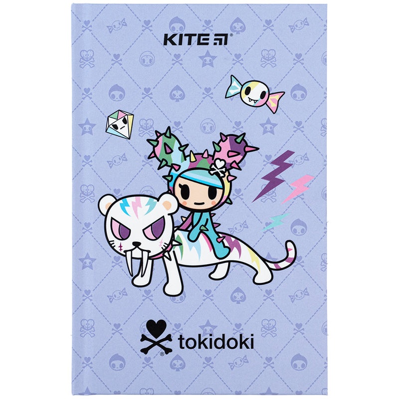 Notebook Kite tokidoki TK24-199-1, hard cover, 6, 80 sheets, squared