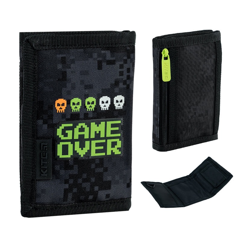 Kids wallet Kite Game Over K24-598-10