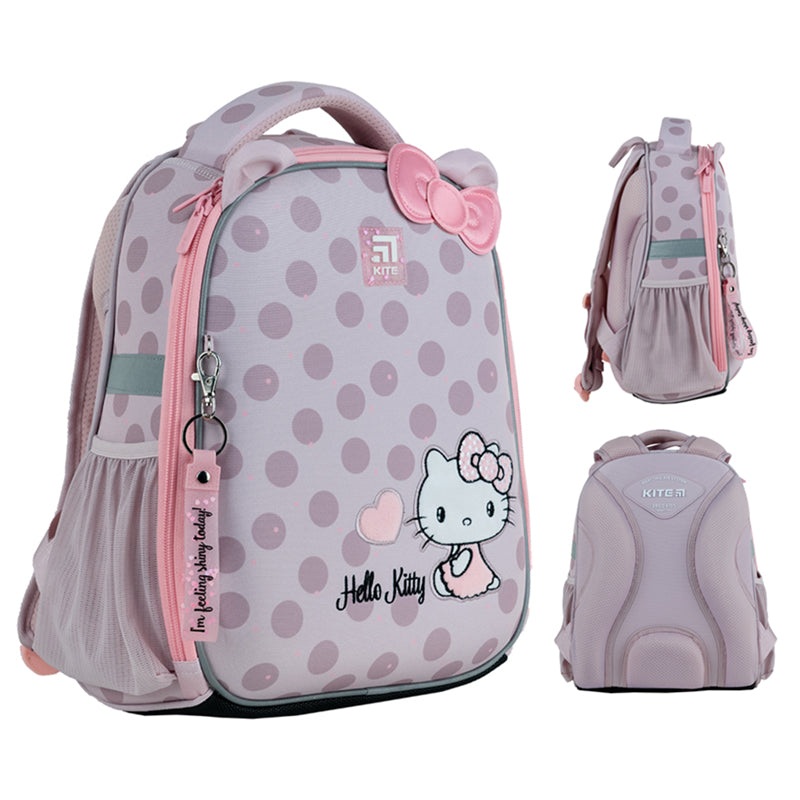 Hard-shaped school backpack Kite Education Hello Kitty HK24-555S